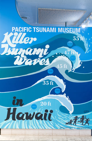 Pacific Tsunami Museum Mural | Hilo, Hawaii