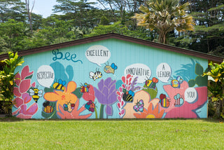 EB DeSilva School "BEE MURAL"