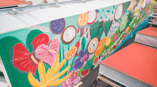 Downtown Hilo Farmers Market Mural | Partnership with Toyota Hawaii