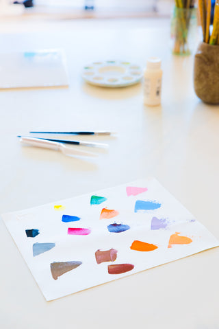 Learn to create and mix your paint palette